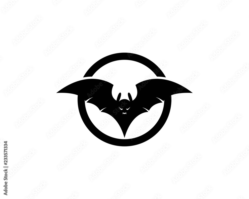 Obraz premium Bat logo template