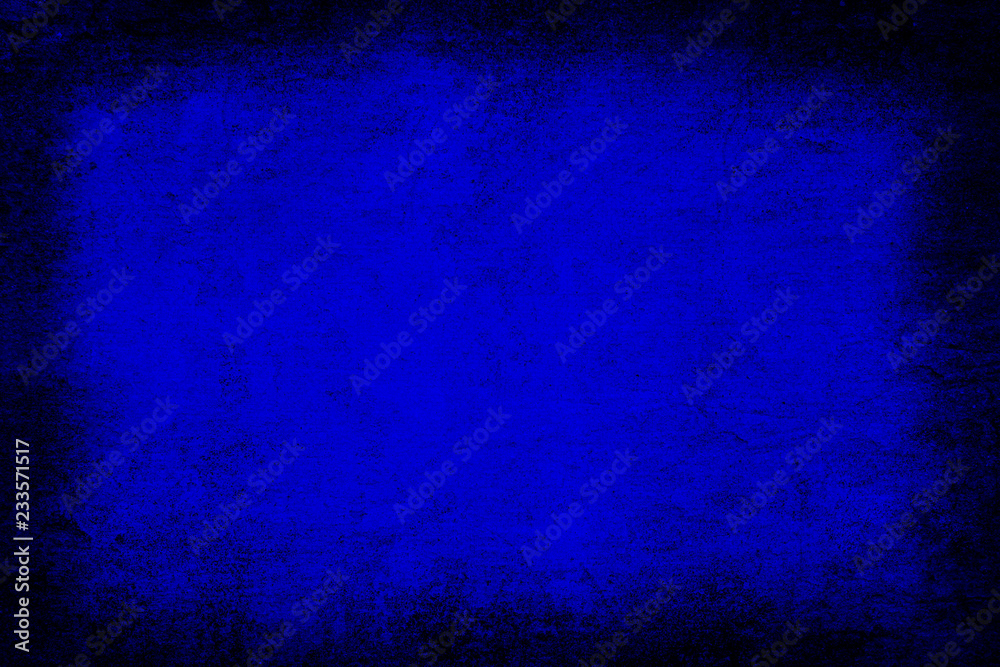 Fototapeta premium Blue grunge background texture abstract