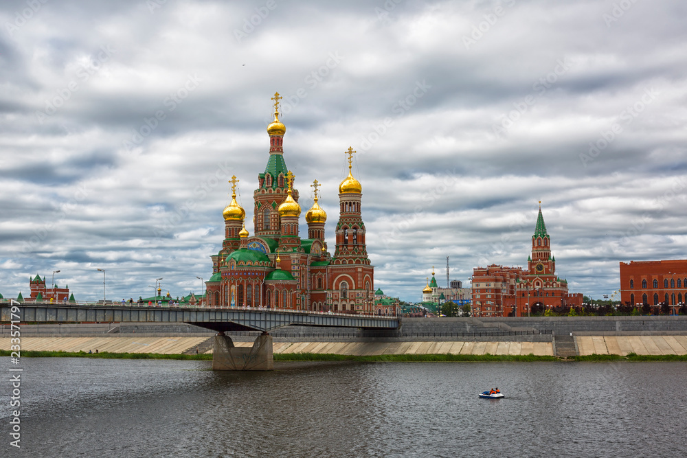 Yoshkar-Ola, Russia, the tourist center of the city Yoshkar-Ola, Russia, the tourist center of the city