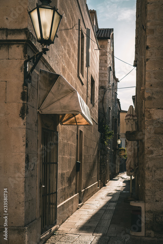 Fototapeta Naklejka Na Ścianę i Meble -  narrow street in old town
