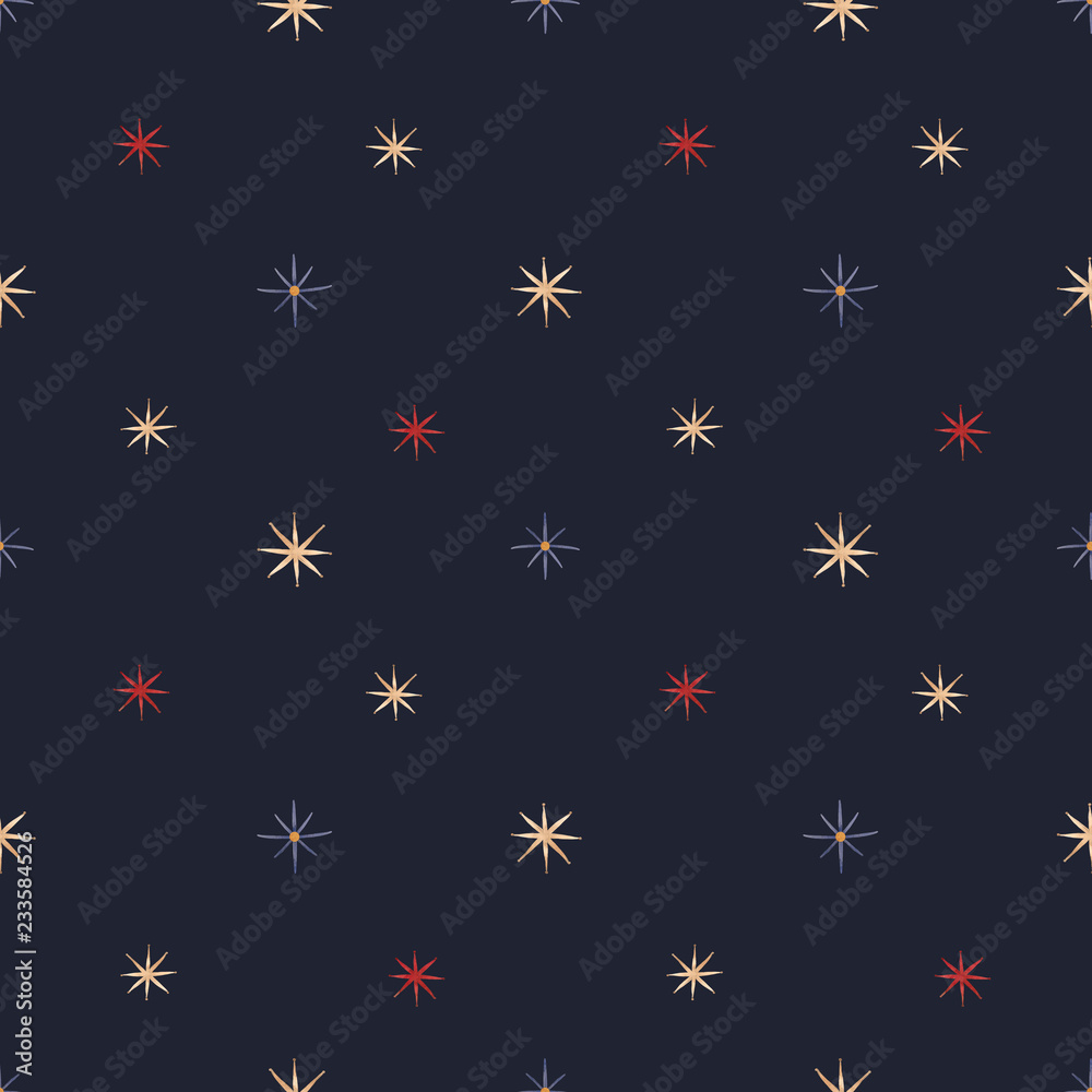Stars seamless pattern Stars seamless pattern