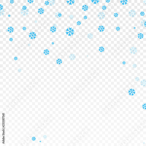 Vector Illustration. Background with snowflakes. Winter background
