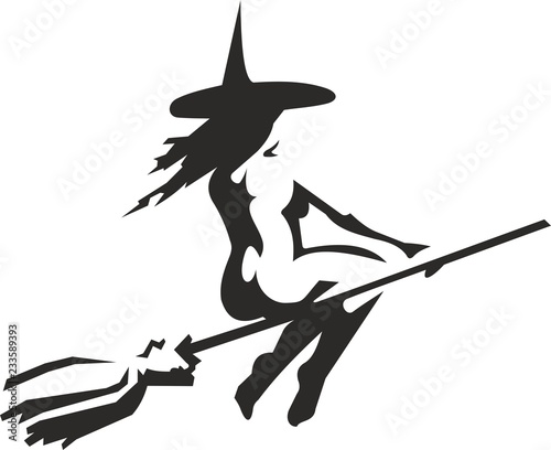 Bruja volando