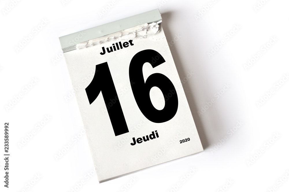 16. Juillet 2020 16. Juillet 2020