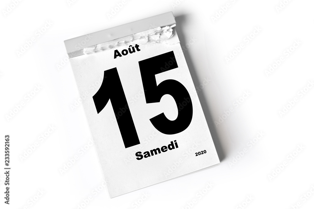 15. août 2020 15. août 2020