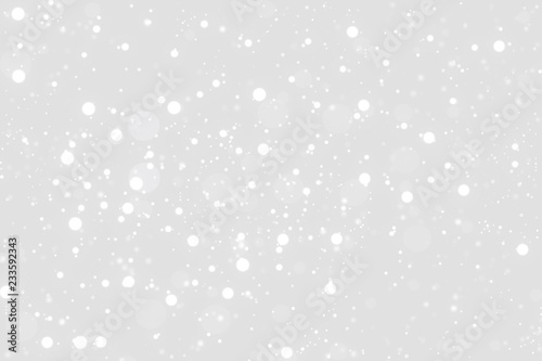 abstract white silver bokeh glitter background
