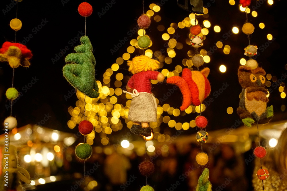 Weihnachtsdekoration Weihnachtsmarkt
