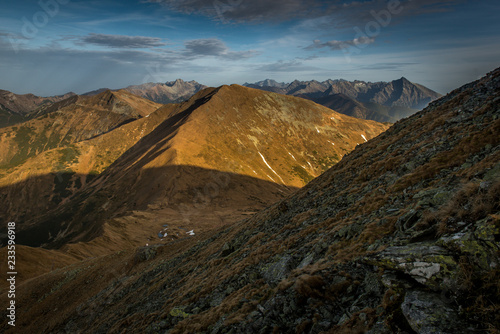Fototapeta Naklejka Na Ścianę i Meble -  Tatry Zachodnie - Jesień 2018