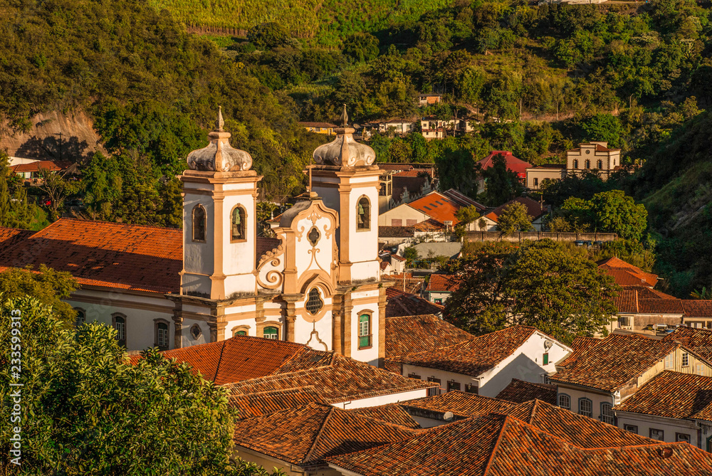 View of Ouro Preto, Brazi