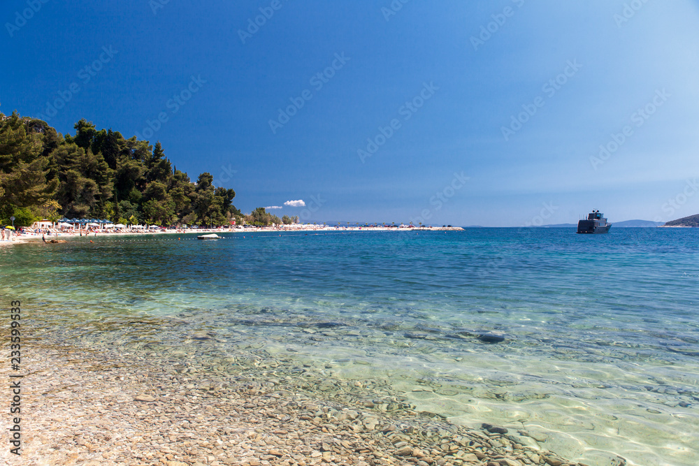 View of the coast near Split, Croatia