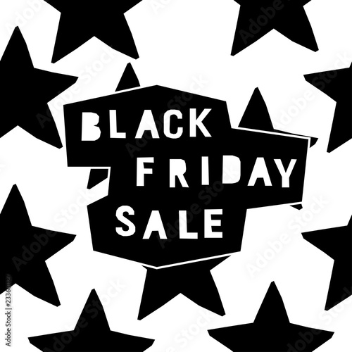 Black friday sale event theme. Abstract black friday pattern background for design shop advertising, market card, party invitation, poster, t shirt, modern web banner etc.