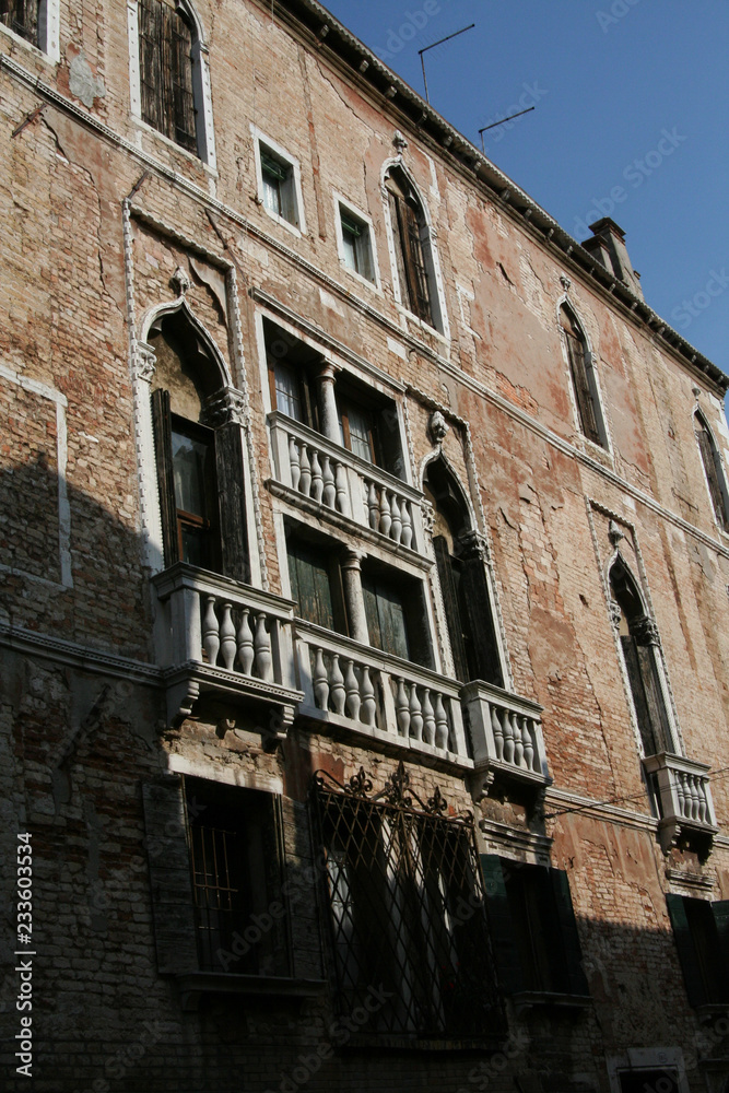 Venice, palace facade
