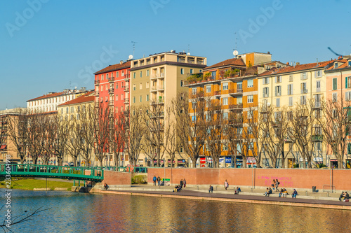 Waterfront Apartment Buildings, Milan, Italy