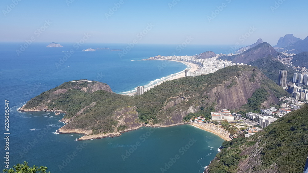 Rio de Janeiro Pao de Açucar Top View