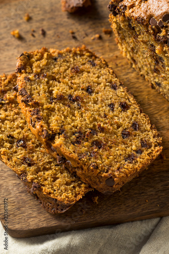 Wallpaper Mural Homemade Chocolate Chip Pumpkin Bread Torontodigital.ca