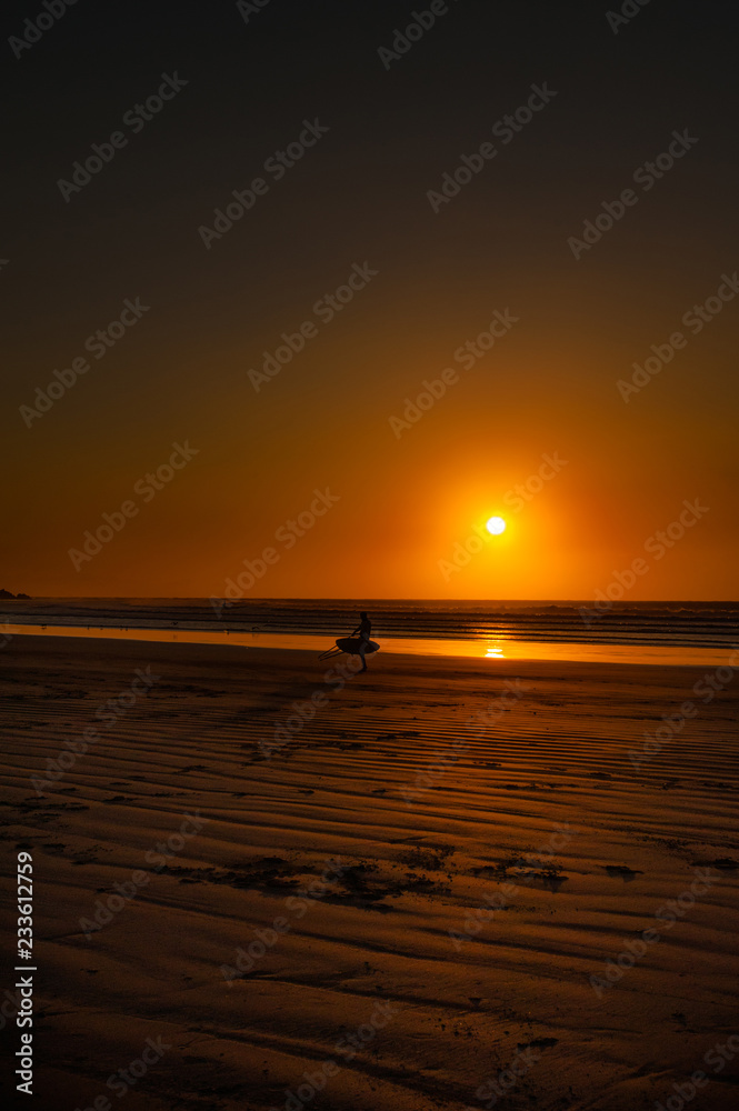 Sunset on Legzira beach