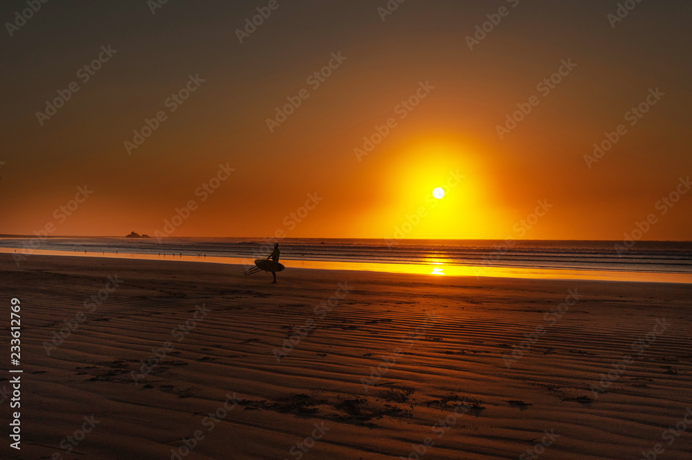 Sunset on Legzira beach