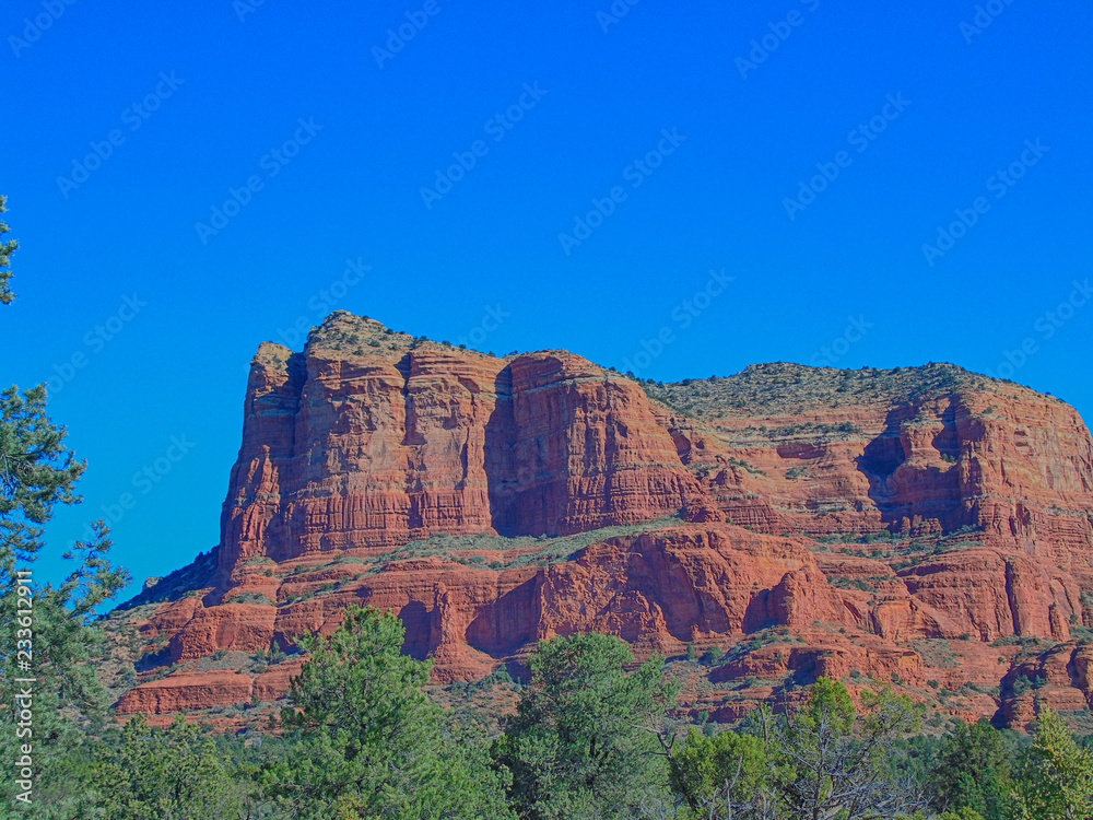The mystical mountain landscape of central Arizona