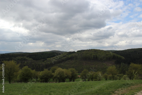Spring landscape  photo Czech Republic  Europe 