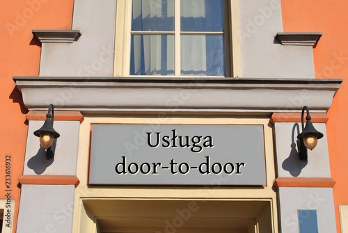Usługa door-to-door