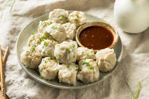 Homemade Pork Shu Mai Dumplings