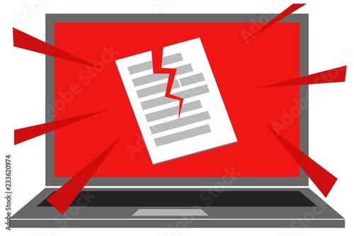 Local stored data corruption