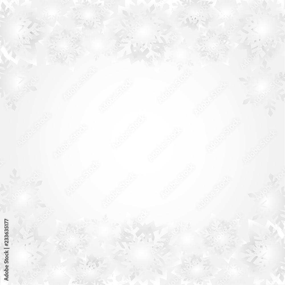Vector Christmas and New Year holidays background with snowflakes. Vector Christmas and New Year holidays background with snowflakes.