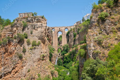 El Puente Nuevo, Ronda, Andalusien, Spanien