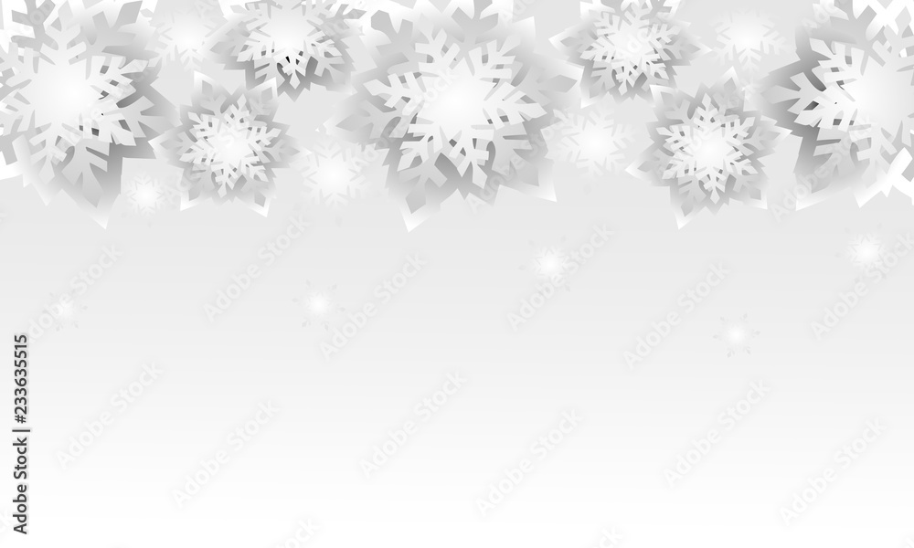 Vector Christmas and New Year holidays background with snowflakes. Vector Christmas and New Year holidays background with snowflakes.