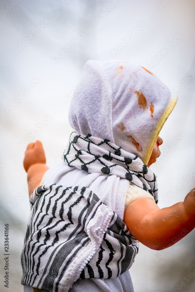 Palestinian baby doll 3 Stock Foto Adobe Stock