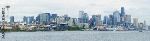 Seattle, Washington Skyline from Puget Sound