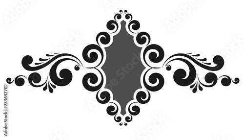 Vintage frame border