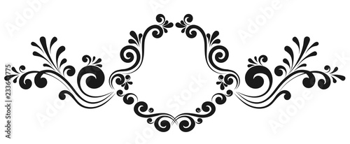 Vintage frame border