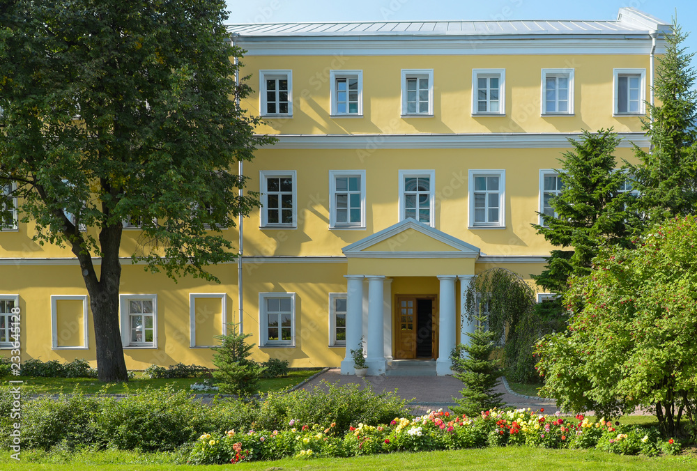 Sergiev Posad, Russia Treasury housing fraternal kelly in Holy Trinity Of St. Sergius Lavra.