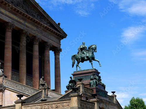 National Museumon Museum Island in the city of Berlin Germany photo