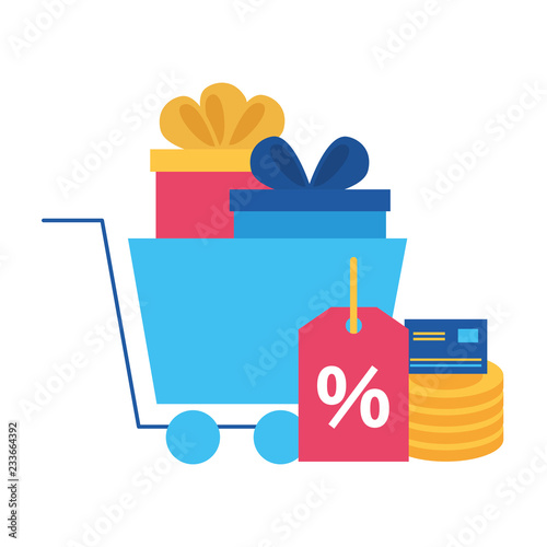 online shopping concept