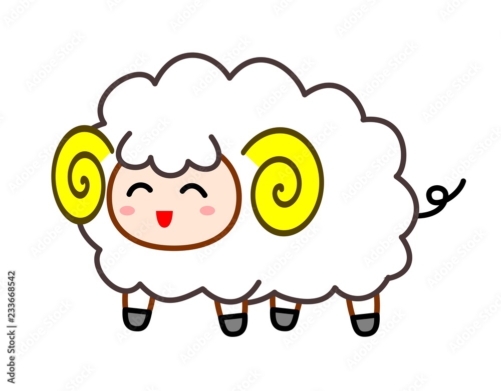 かわいいヒツジ かわいいヒツジ