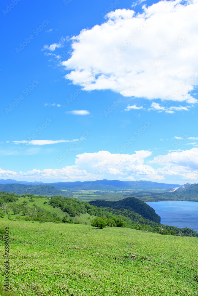 爽快　北海道　藻琴山展望台