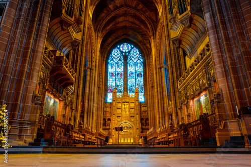 Liverpool Cathedral in Liverpool  UK  