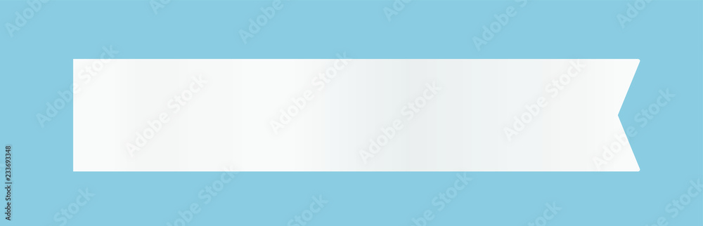 Christmas White title ribbon Christmas White title ribbon