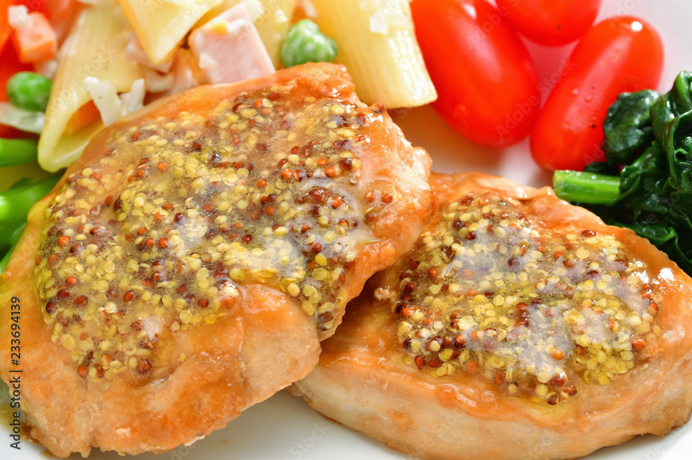 チキンの粒マスタードソース チキンの粒マスタードソース