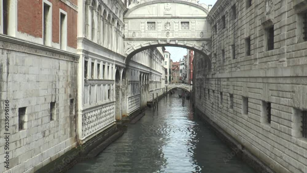 Venice. Gondolas on the canals of the city. Venice. Gondolas on the canals of the city.