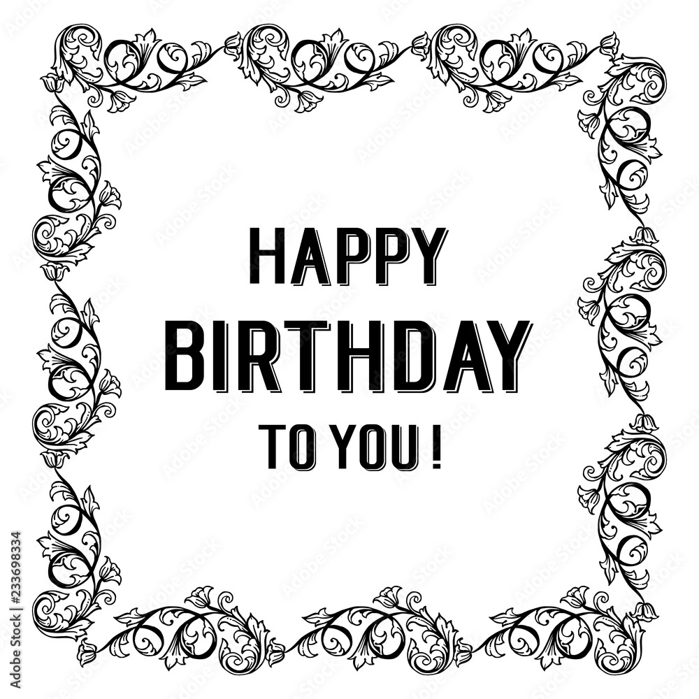 Greeting card with bouquet flowers for birthday vector art Greeting card with bouquet flowers for birthday vector art