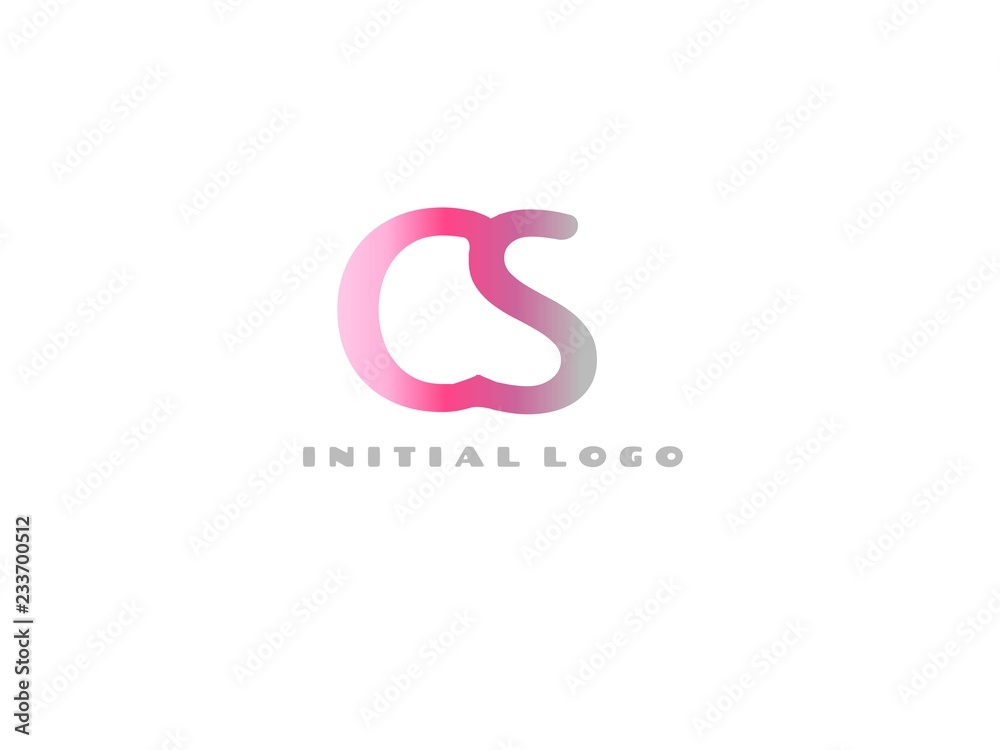 CS Initial Logo for your startup venture CS Initial Logo for your startup venture