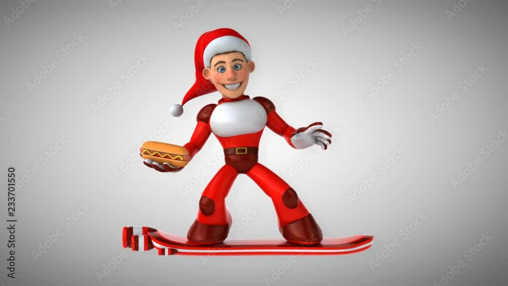Super Santa Claus - 3D Animation Super Santa Claus - 3D Animation
