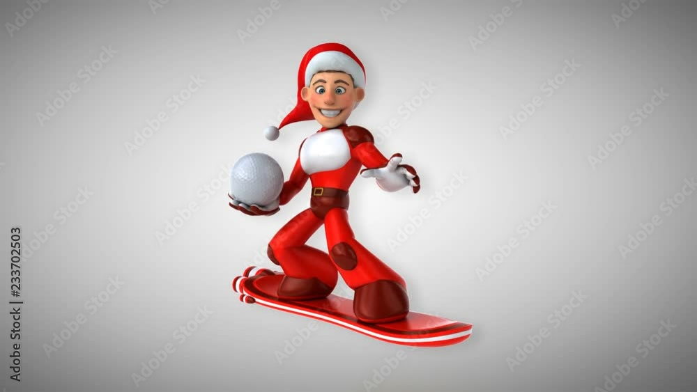 Super Santa Claus - 3D Animation Super Santa Claus - 3D Animation