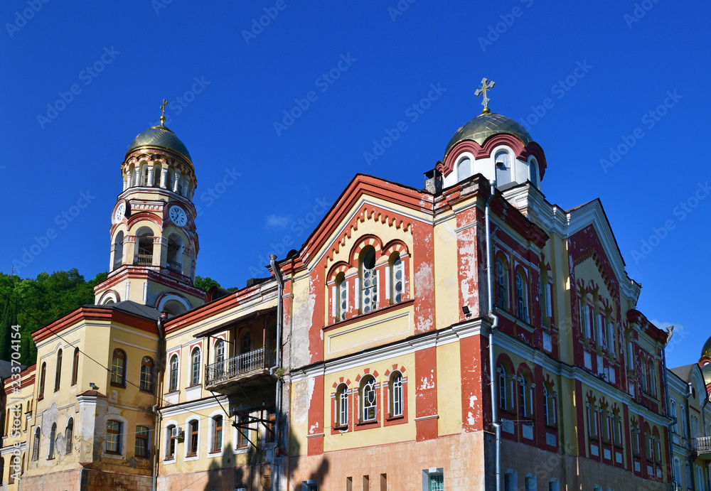 Orthodox Monastery in New Athos in Abkhazia