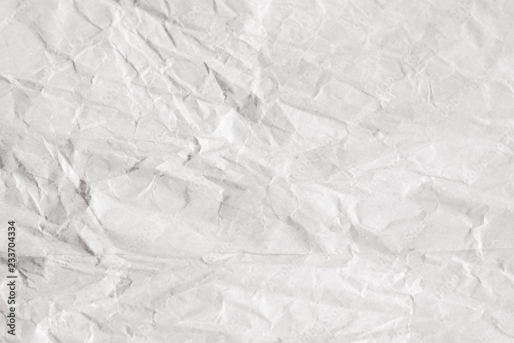 Naklejka premium Backgrounf of old crumpled craft package wrapping paper texture