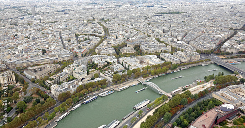 France Paris and the Seine River