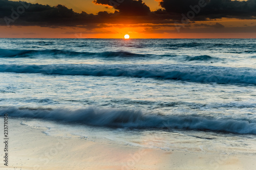 Blue Seas Bold Sunrise